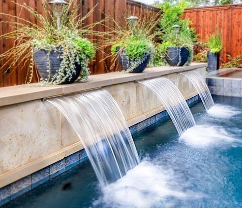 Cascade pool