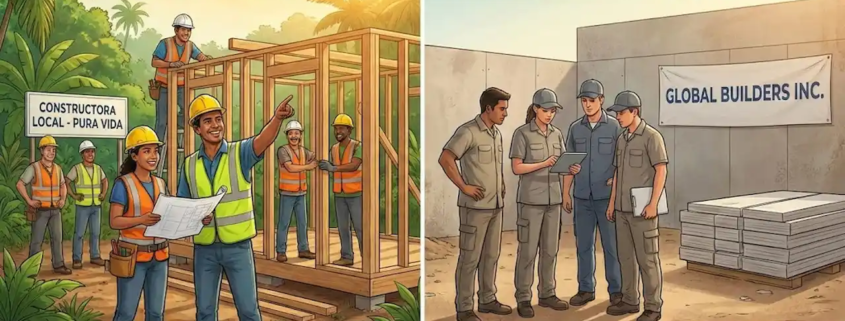 Why Hire a Local Construction Crew in Costa Rica Instead of Outsourcing